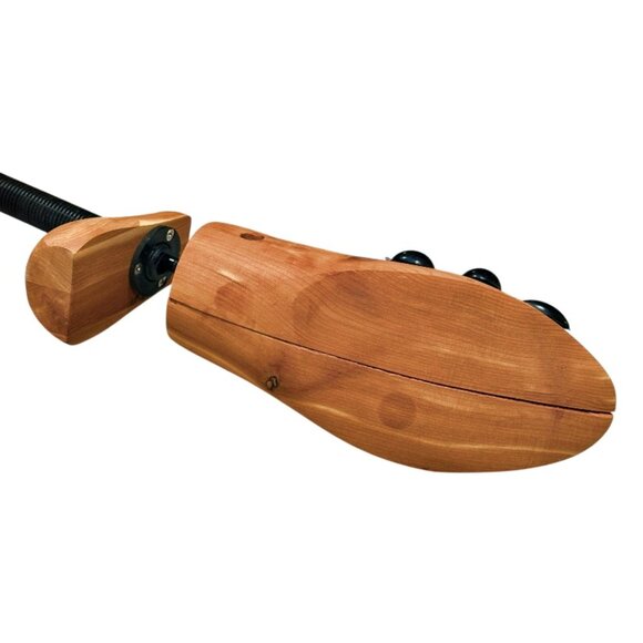 Cedar Wood 2 Way Professional Shoe Stretcher Large (13) - Pressure Relief Plugs - Picture 8 of 9